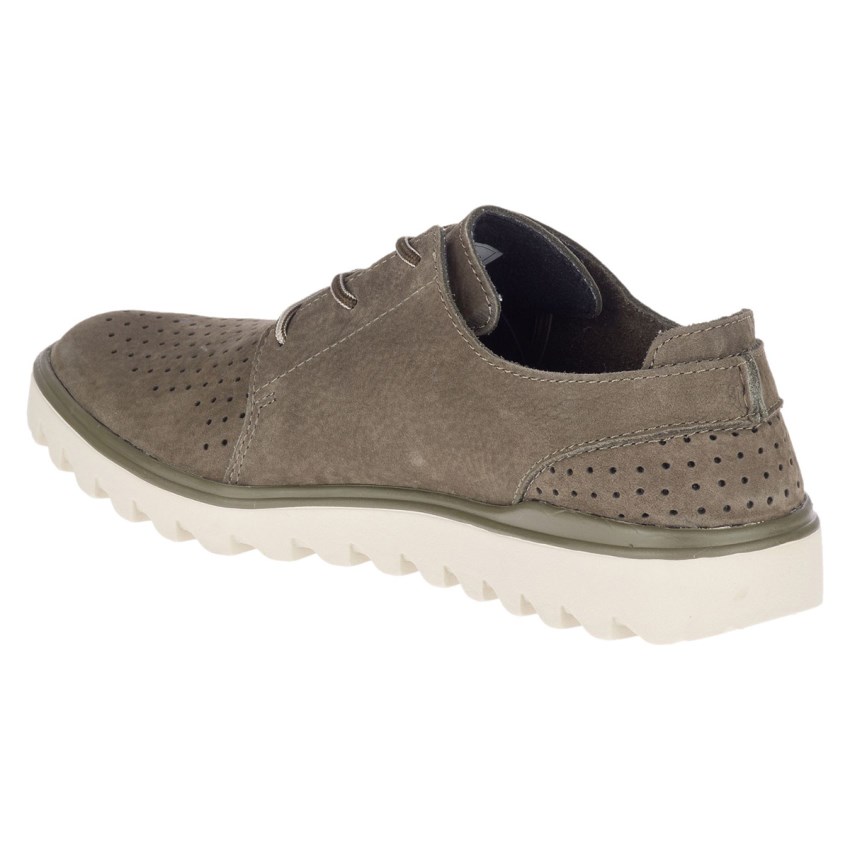 Basket Merrell Downtown Lace Marron Homme | E.X.CSHO